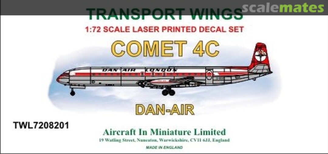 Boxart de Havilland Comet 4C TWL7208201 Aircraft In Miniature Ltd
