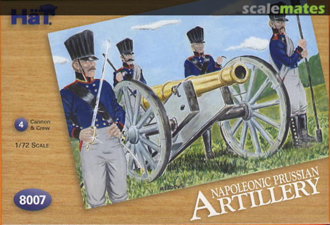 Boxart Prussian Artillery 8007 HäT