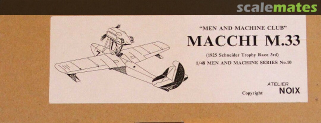 Boxart Macchi M.33 48-10 NOIX Models Boxart Macchi M.33 48-10 NOIX Models
