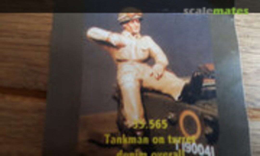 1:35 Tanker on Turret Denim Overall (Resicast 35.5565) 35.5565