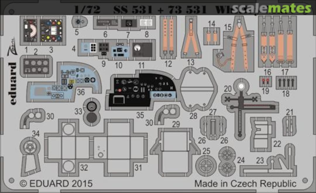 Boxart Whitley Mk.V SS531 Eduard Boxart Whitley Mk.V SS531 Eduard