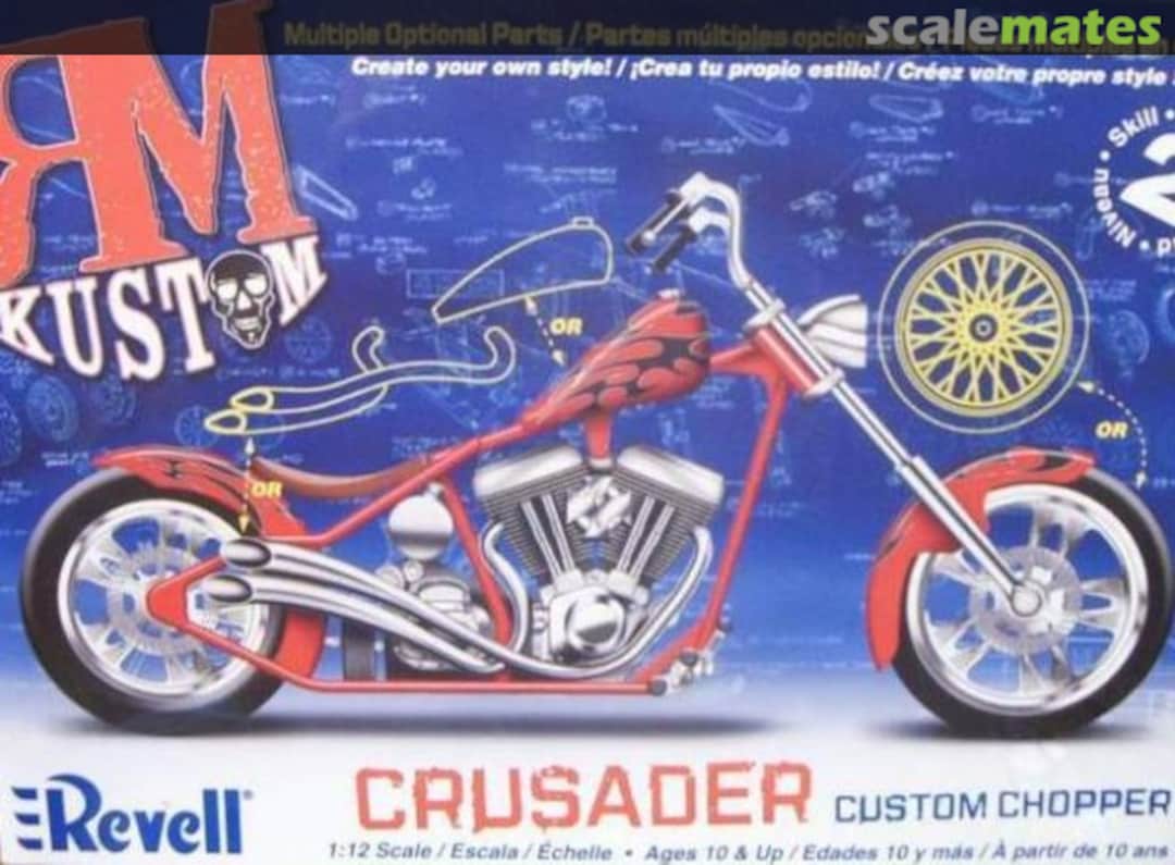 Boxart Crusader Custom Chopper 85-7314 Revell