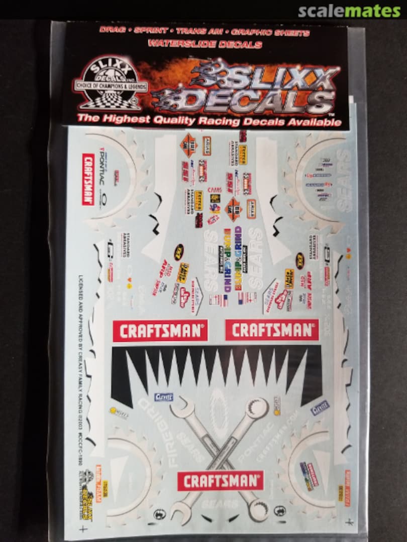 Boxart Pontiac Firebird 1890/DCCFC Slixx Decals Boxart Pontiac Firebird 1890/DCCFC Slixx Decals