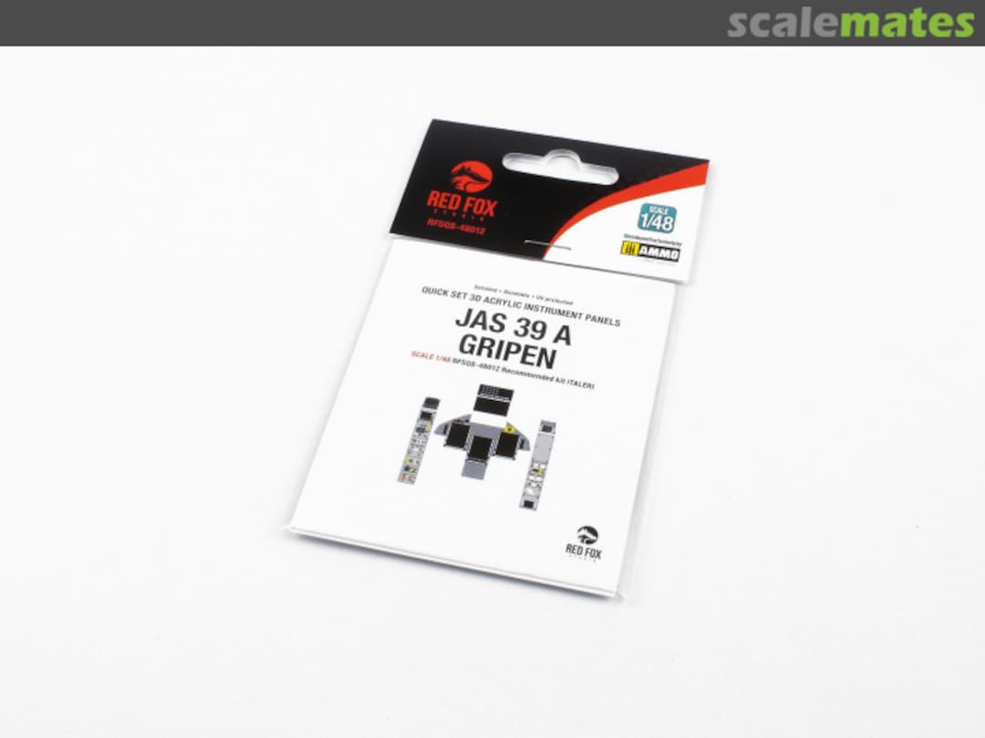Boxart JAS-39 A Gripen RFSQS-48012 Red Fox Studio Boxart JAS-39 A Gripen RFSQS-48012 Red Fox Studio