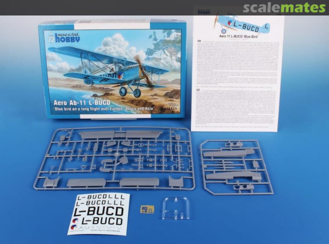 Contents Aero 11 L-BUCD SH72471 Special Hobby Contents Aero 11 L-BUCD SH72471 Special Hobby