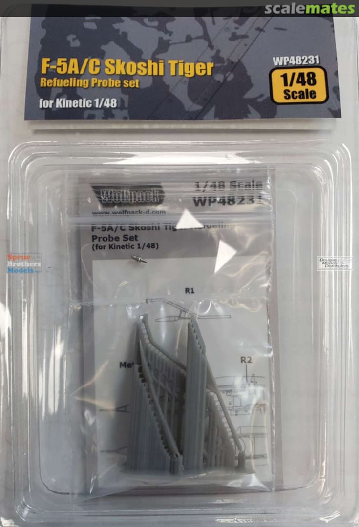 Boxart F-5A/C Skoshi Tiger Refuelling Probe set WP48231 Wolfpack Boxart F-5A/C Skoshi Tiger Refuelling Probe set WP48231 Wolfpack