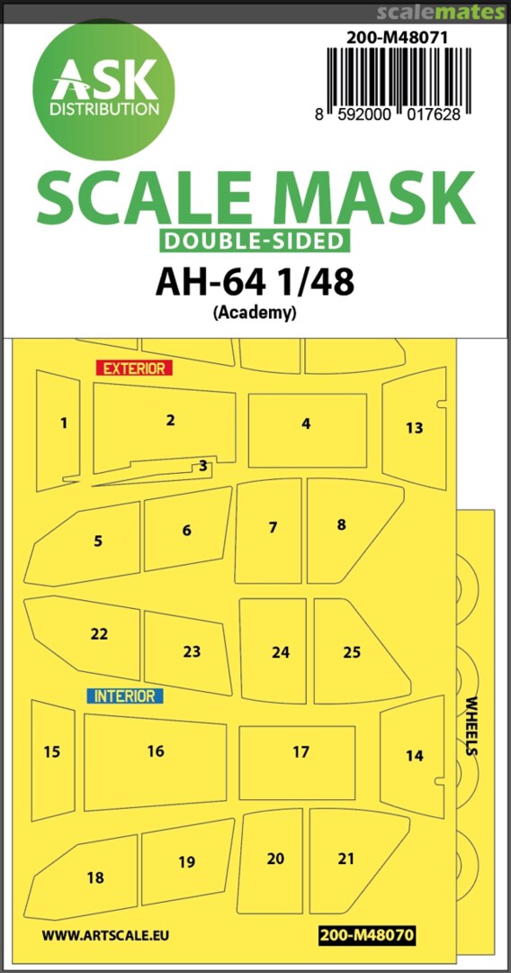 Boxart Boeing AH-64 Apache 200-M48071 ASK Boxart Boeing AH-64 Apache 200-M48071 ASK