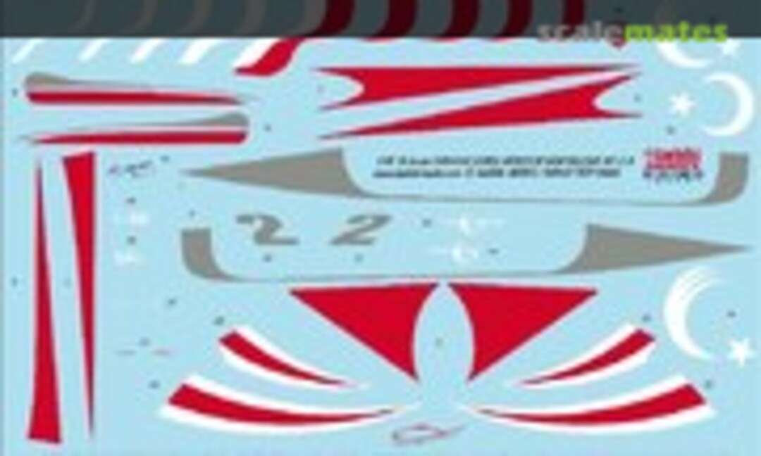 1:48 NF-5A Freedom Fighter Turkish Stars Aeroteam (Babibi model DDT-01008) DDT-01008