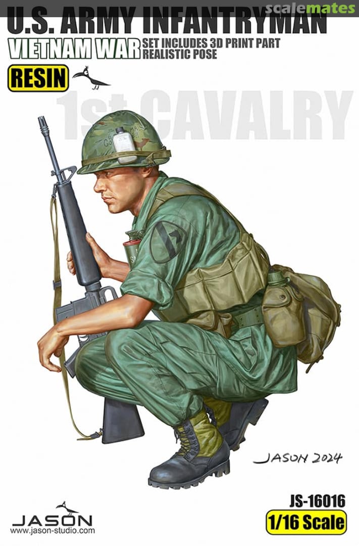 Boxart U.S. Army Infantryman JS-16016 Jason Studio Boxart U.S. Army Infantryman JS-16016 Jason Studio