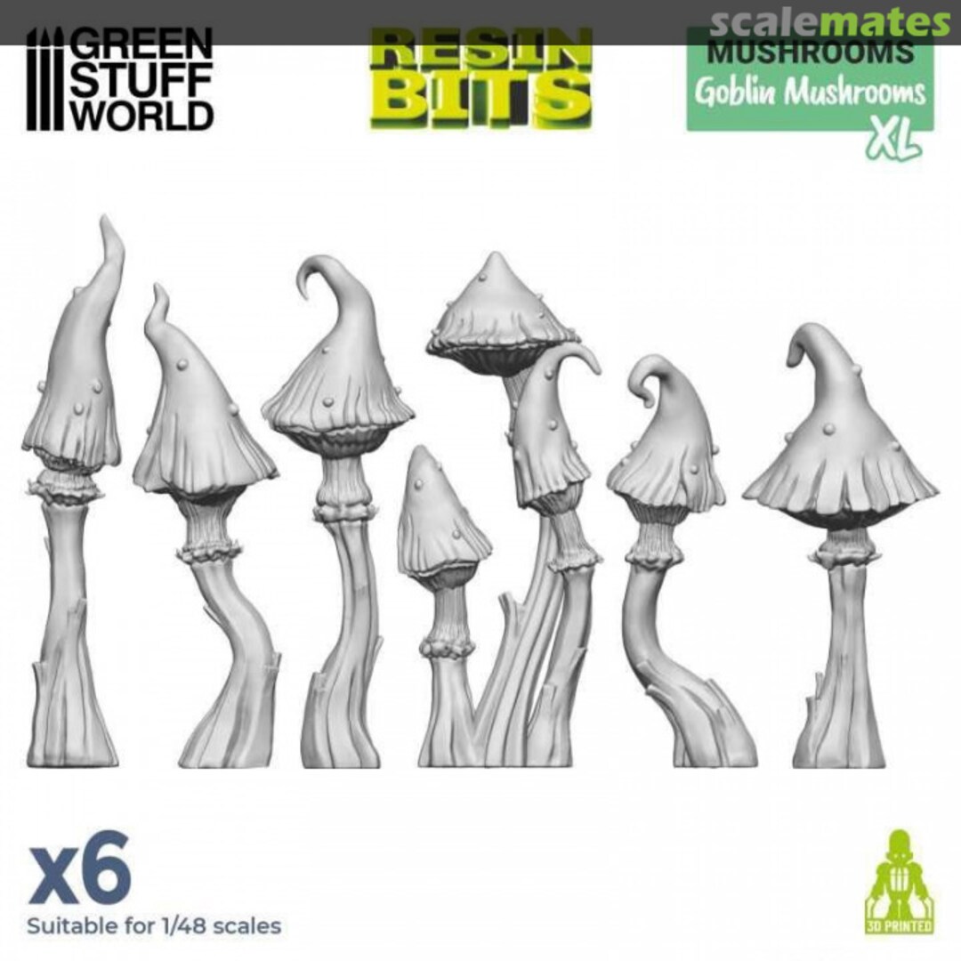 Boxart Goblin Mushrooms XL x6 12961 Green Stuff World Boxart Goblin Mushrooms XL x6 12961 Green Stuff World