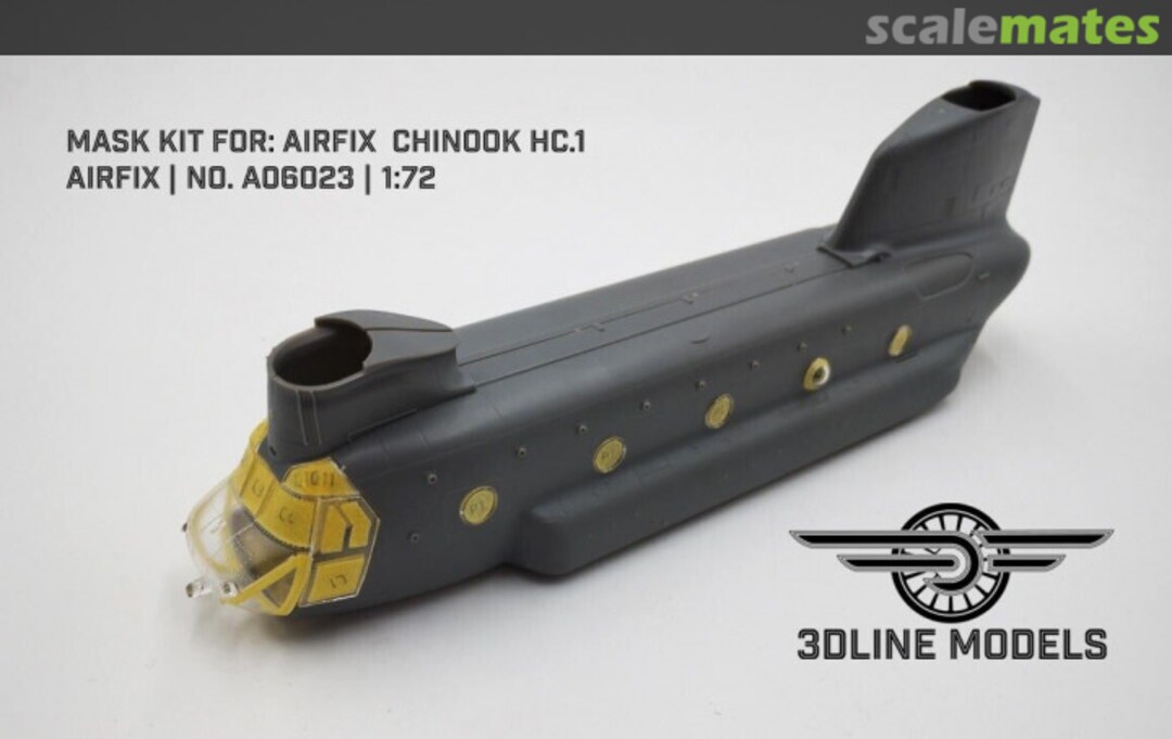 Boxart Chinook HC.1 3D Line Models Boxart Chinook HC.1 3D Line Models