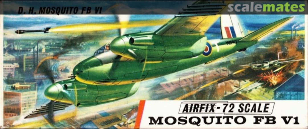 Boxart Mosquito FB VI 281 Airfix Boxart Mosquito FB VI 281 Airfix
