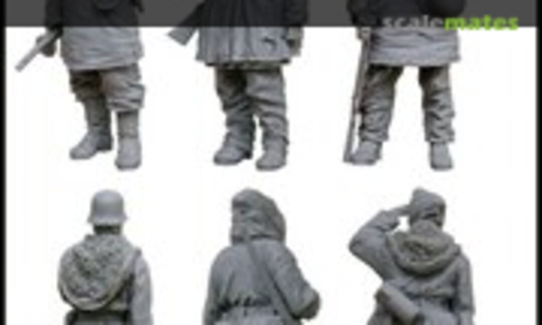 1:48 German WSS Grenadiers WWII (Evolution Miniatures EM-48001) EM-48001