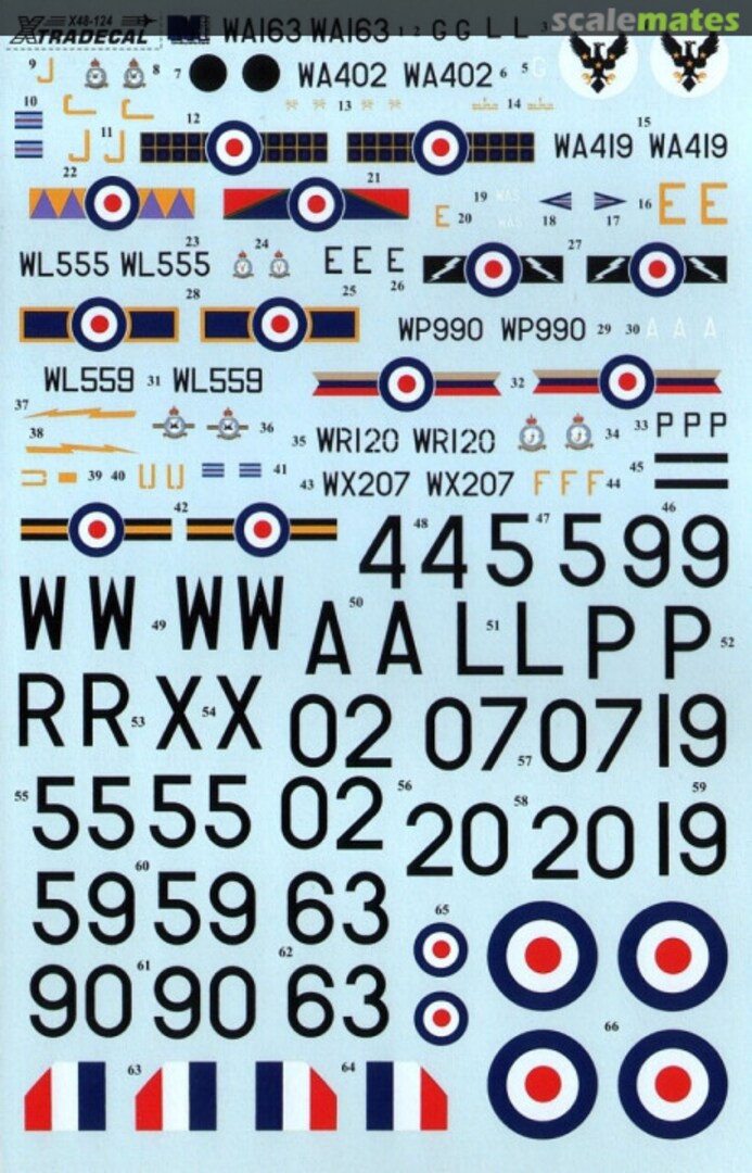 Boxart Vampire FB.5 and FB.9 X48-124 Xtradecal Boxart Vampire FB.5 and FB.9 X48-124 Xtradecal