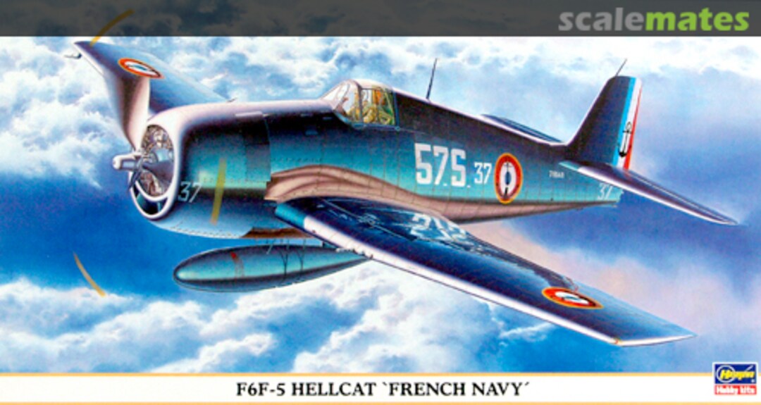 Boxart F6F-5 Hellcat 'French Navy' 09600 Hasegawa Boxart F6F-5 Hellcat 'French Navy' 09600 Hasegawa