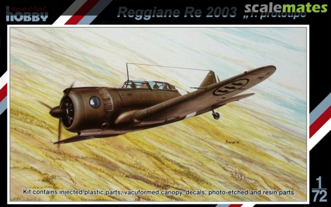Boxart Reggiane Re 2003 SH72135 Special Hobby Boxart Reggiane Re 2003 SH72135 Special Hobby