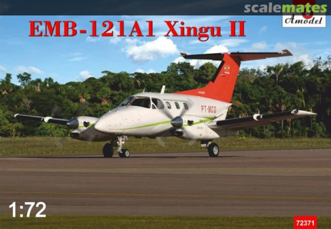 Boxart EMB-121A1 Xingu II 72371 Amodel Boxart EMB-121A1 Xingu II 72371 Amodel
