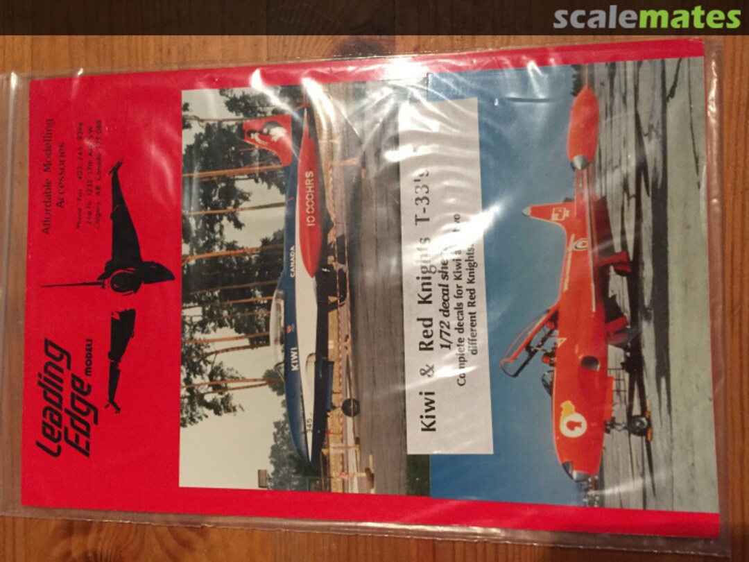 Boxart Kiwi & Red Knights T-33 72.33 Leading Edge Boxart Kiwi & Red Knights T-33 72.33 Leading Edge