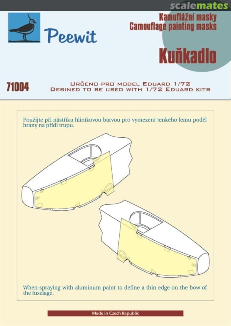 Boxart Kuňkadlo Painting Mask M71004 Peewit Boxart Kuňkadlo Painting Mask M71004 Peewit