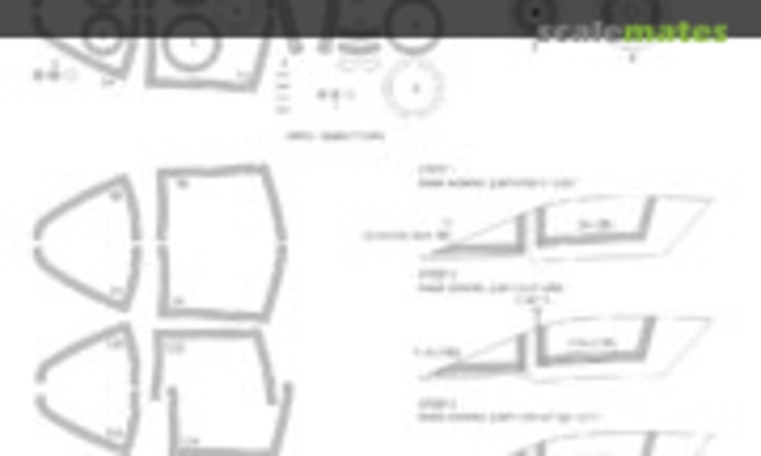 1:32 F-5E Tiger II ADVANCED kabuki masks (New Ware NWAM0693) NWAM0693