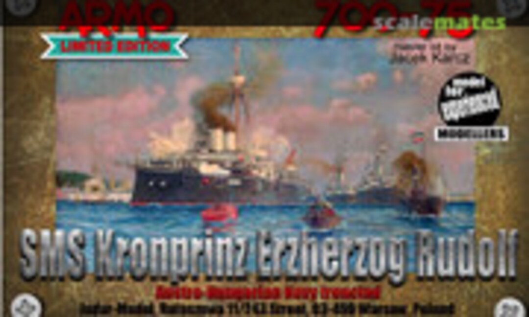 1:700 SMS Kronprinz Erzherzog Rudolf (Armo 700-75) 700-75