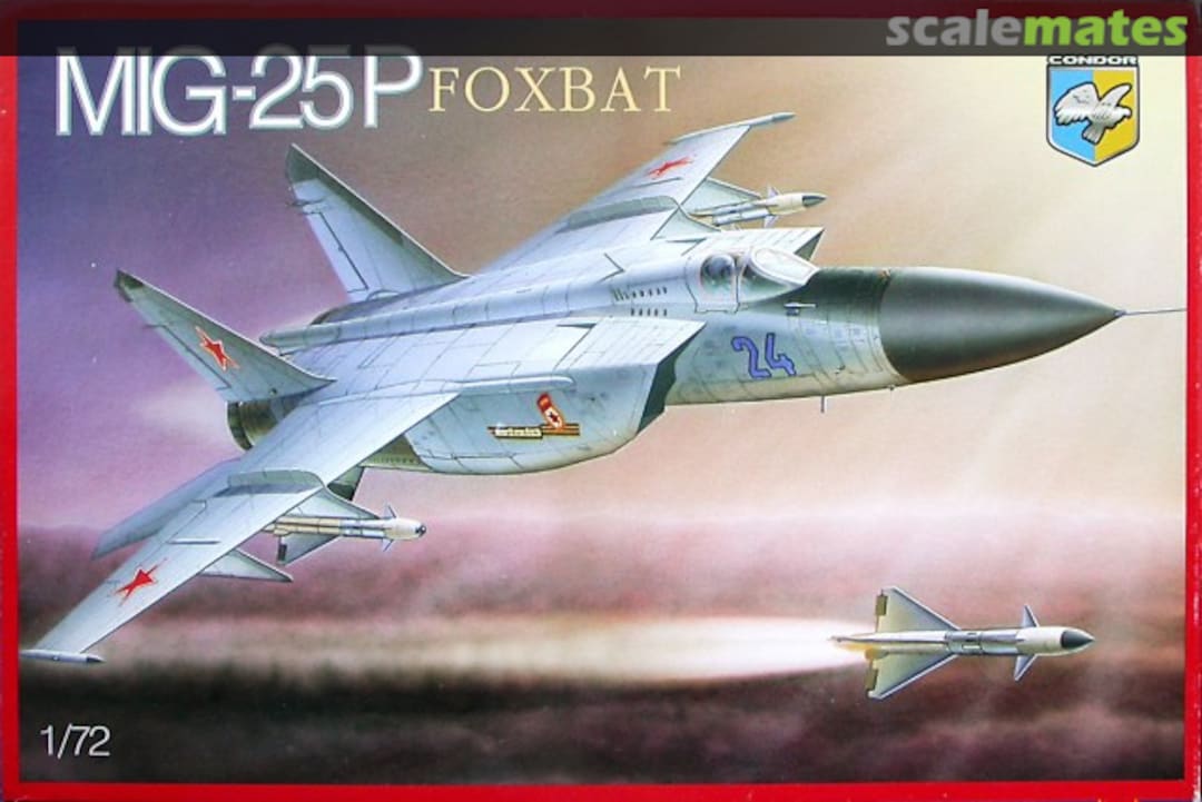Boxart MiG-25P Foxbat 72012 Condor Boxart MiG-25P Foxbat 72012 Condor