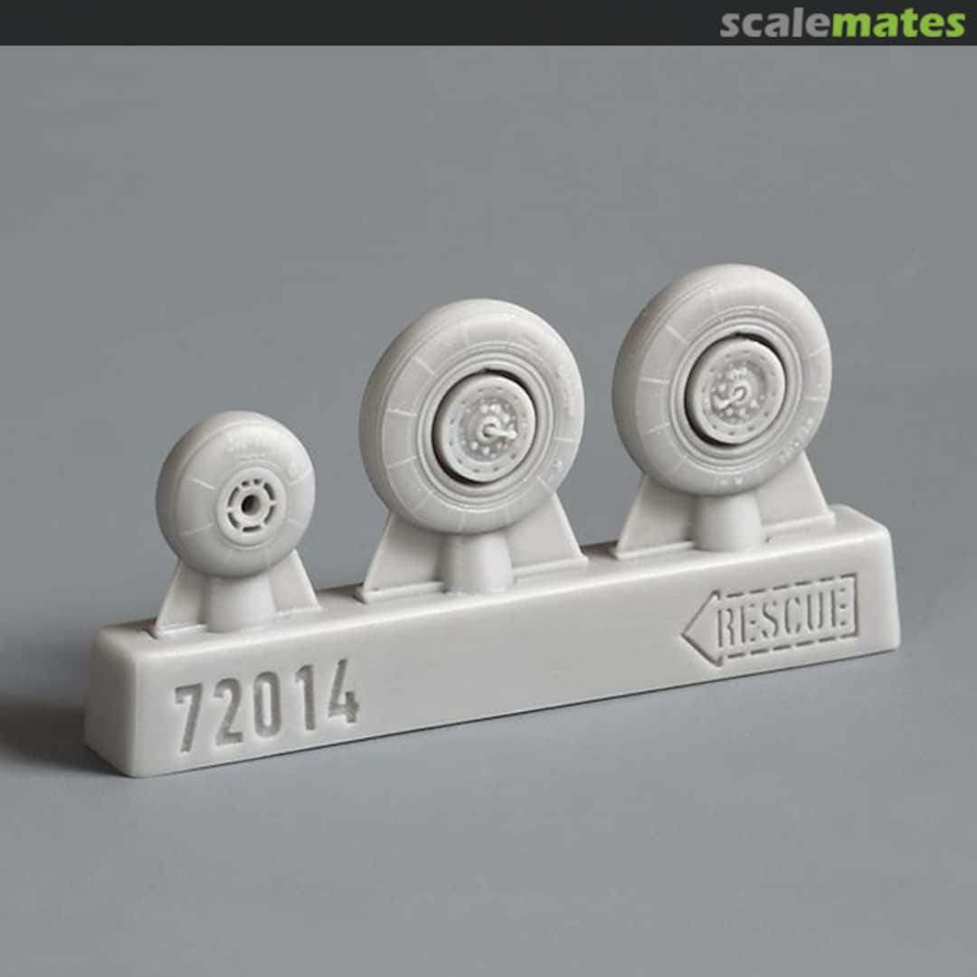 Boxart MiG-17 wheel set 72014 Rescue Models Boxart MiG-17 wheel set 72014 Rescue Models