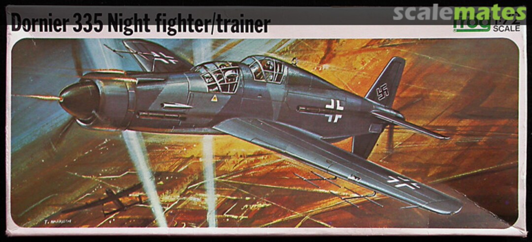Boxart Dornier 335 F235 FROG Boxart Dornier 335 F235 FROG