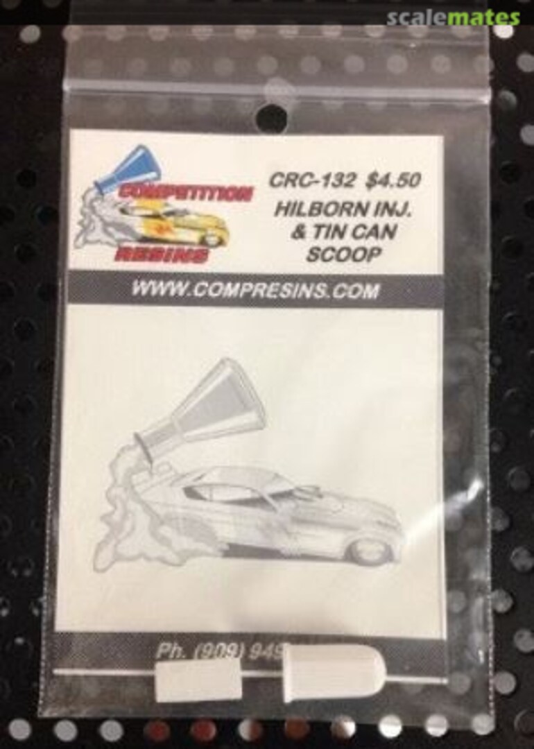 Boxart Hilborn Inj. & Tin Can Scoop CRC-132 Competition Resins Boxart Hilborn Inj. & Tin Can Scoop CRC-132 Competition Resins