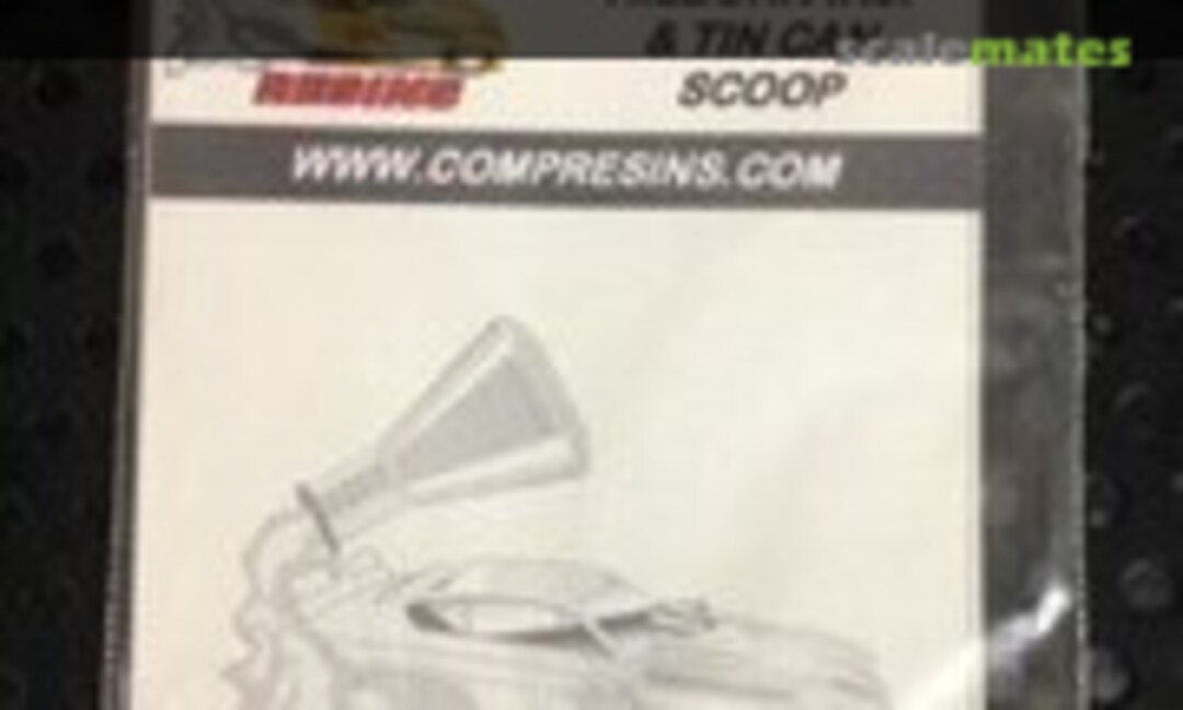 1:25- Hilborn Inj. & Tin Can Scoop (Competition Resins CRC-132) CRC-132