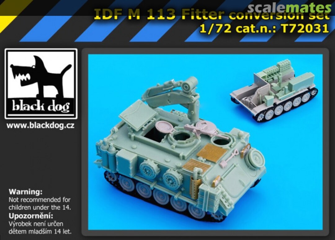 Boxart IDF M113 Fitter Conversion Set T72031 Black Dog Boxart IDF M113 Fitter Conversion Set T72031 Black Dog