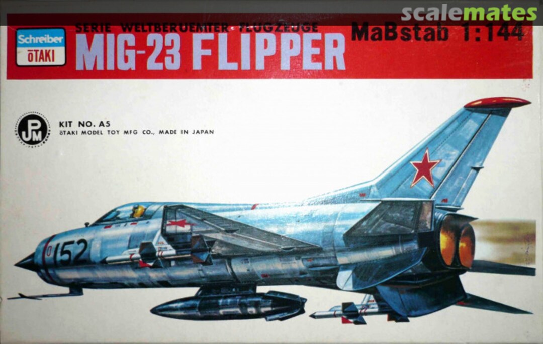 Boxart Mig-23 Flipper A5 Schreiber/Otaki Boxart Mig-23 Flipper A5 Schreiber/Otaki