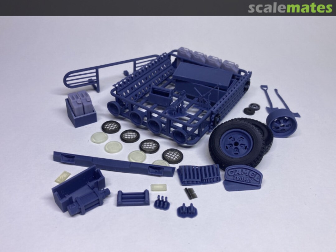 Contents Camel Trophy Trans Kit For 1/24 Scale Range Rover Classic CamelTrophy2 Collectornature