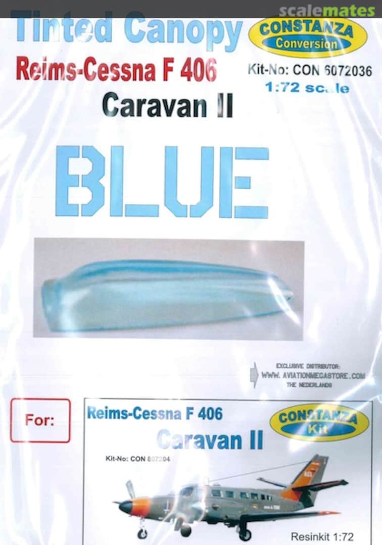 Boxart Reims-Cessna F406 Caravan II CON 6072036 Constanza Kit Boxart Reims-Cessna F406 Caravan II CON 6072036 Constanza Kit