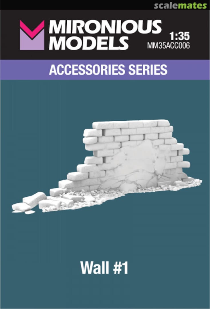 Boxart Wall No.1 MM35ACC006 Mironious Models
