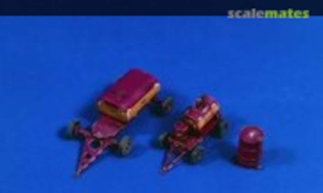 1:48 Airfield Fuel / Oil Carts (Verlinden Productions 2551) 2551