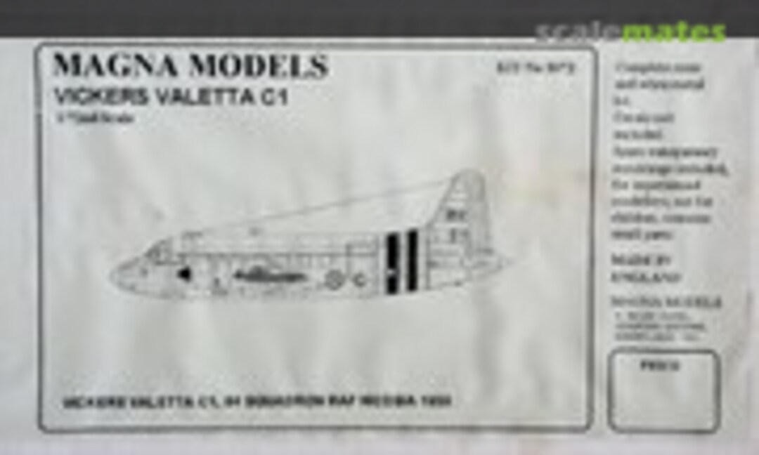 Vickers Valetta C1 (Magna Models 3072)
