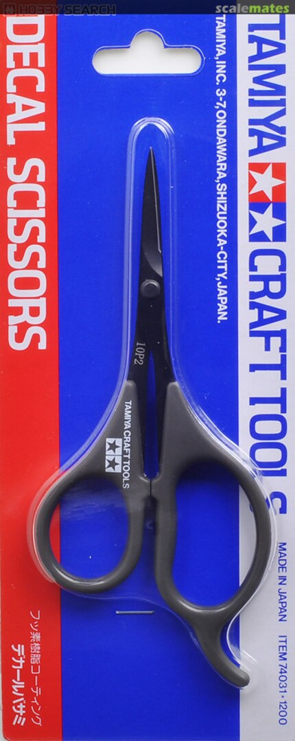 Boxart Decal Scissors 74031 Tamiya Boxart Decal Scissors 74031 Tamiya