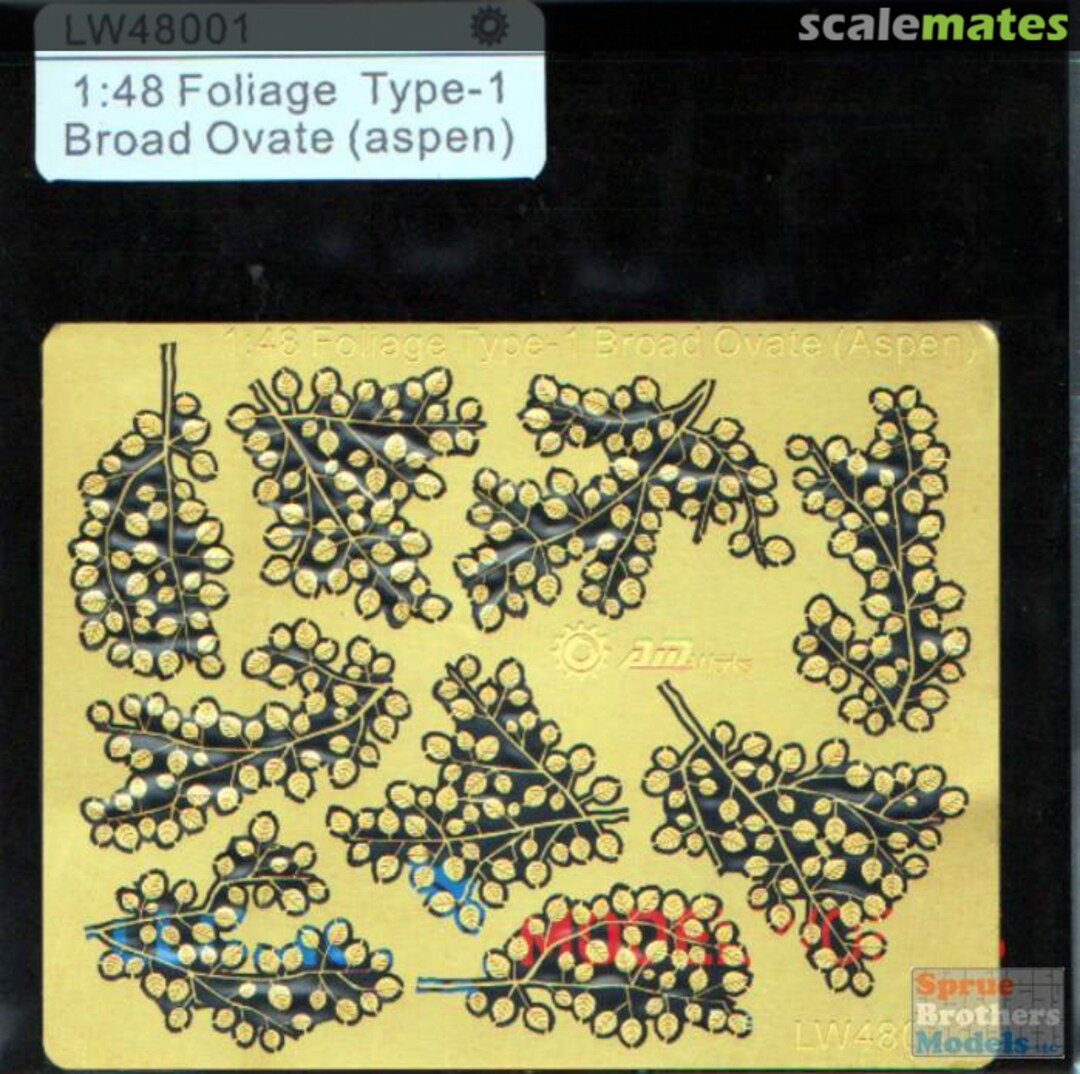 Boxart Foliage Type-1 Broad Ovate (Aspen) LW48001 Alliance Model Works Boxart Foliage Type-1 Broad Ovate (Aspen) LW48001 Alliance Model Works