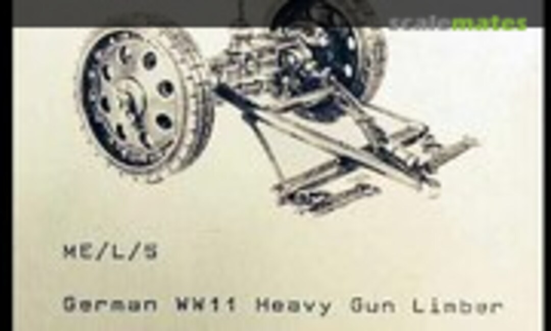 1:35 German WWII Heavy Gun Limber (Hinchliffe ME/L/5) ME/L/5
