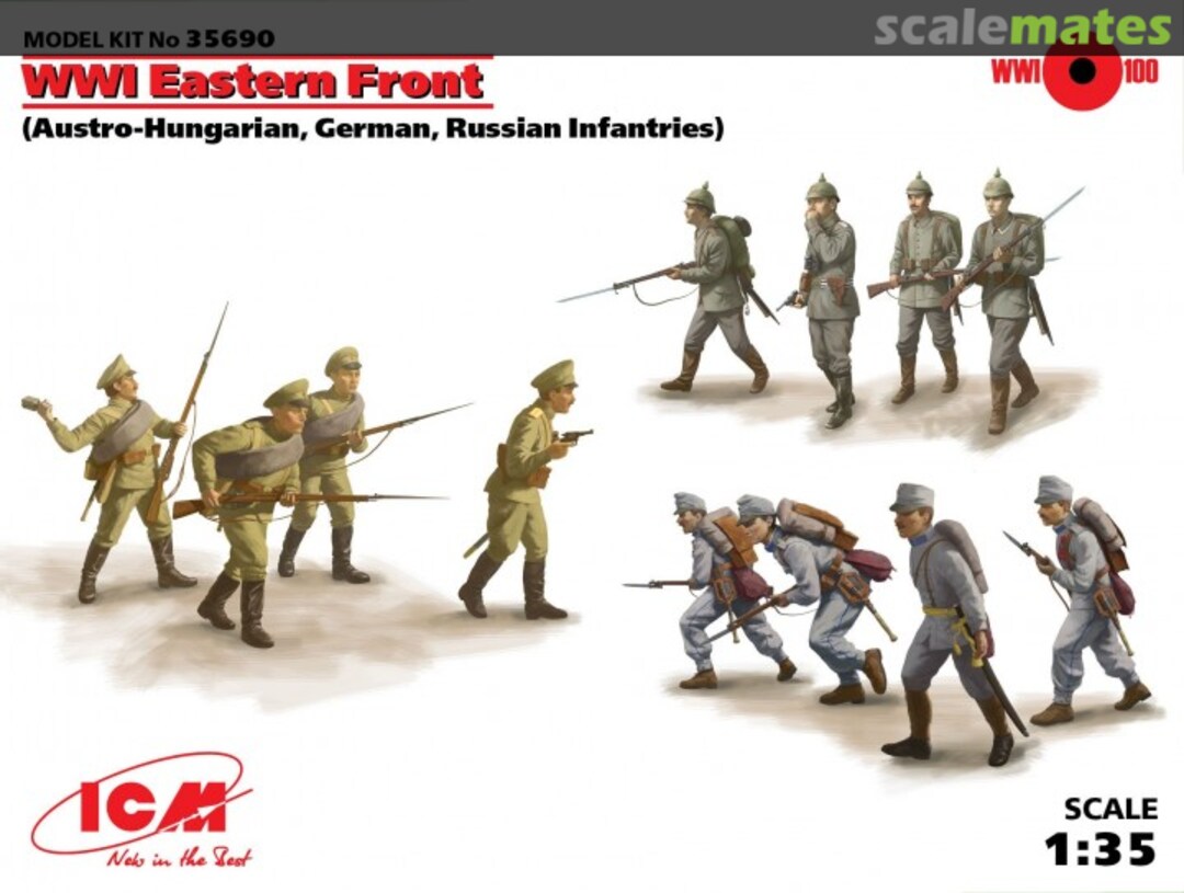 Boxart WWI Eastern Front 35690 ICM Boxart WWI Eastern Front 35690 ICM