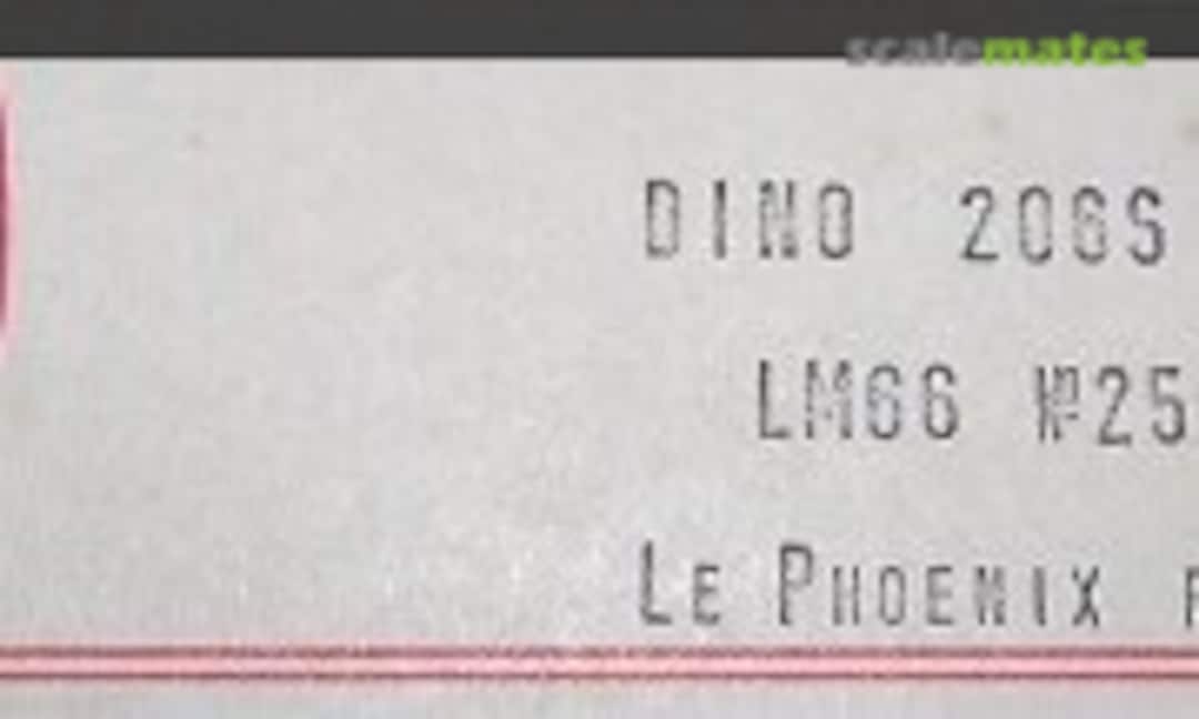 Dino 206 S Coupé &quot;NART&quot; (Le Phoenix 6)