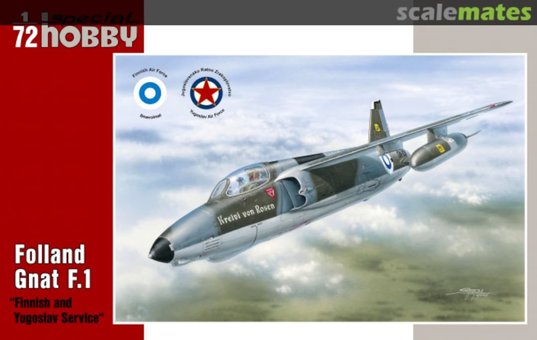 Boxart Folland Gnat F.1 SH72137 Special Hobby Boxart Folland Gnat F.1 SH72137 Special Hobby