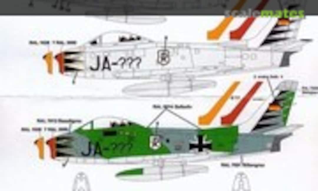 1:72 Canadair Sabre Mk.6 des Jagdgeschwaders 71 (HaHen 72046) 72046