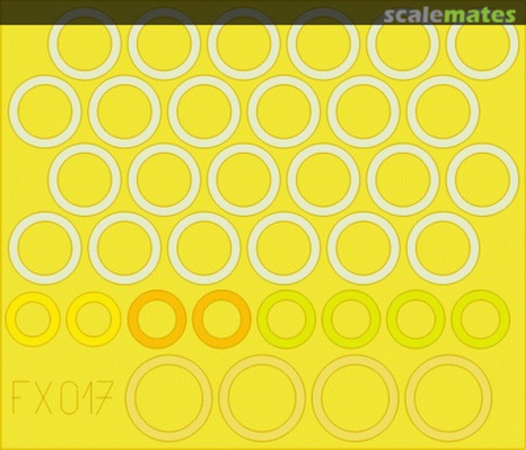 Boxart M-4A3E8 Sherman wheel masks FX017 Eduard Boxart M-4A3E8 Sherman wheel masks FX017 Eduard