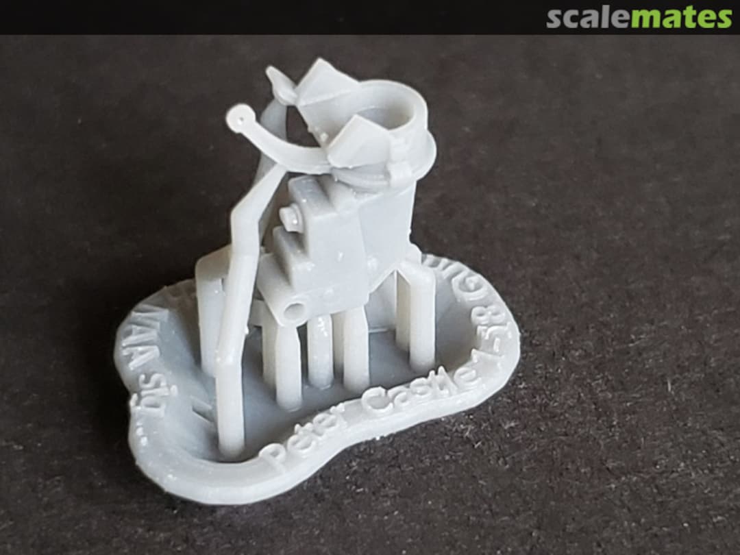 Boxart Gunsight, N-3 with North American Aviation sight head for P-51 Mustang and P-40 Warhawk, etc. 18-N-3 with NAA head Model Monkey