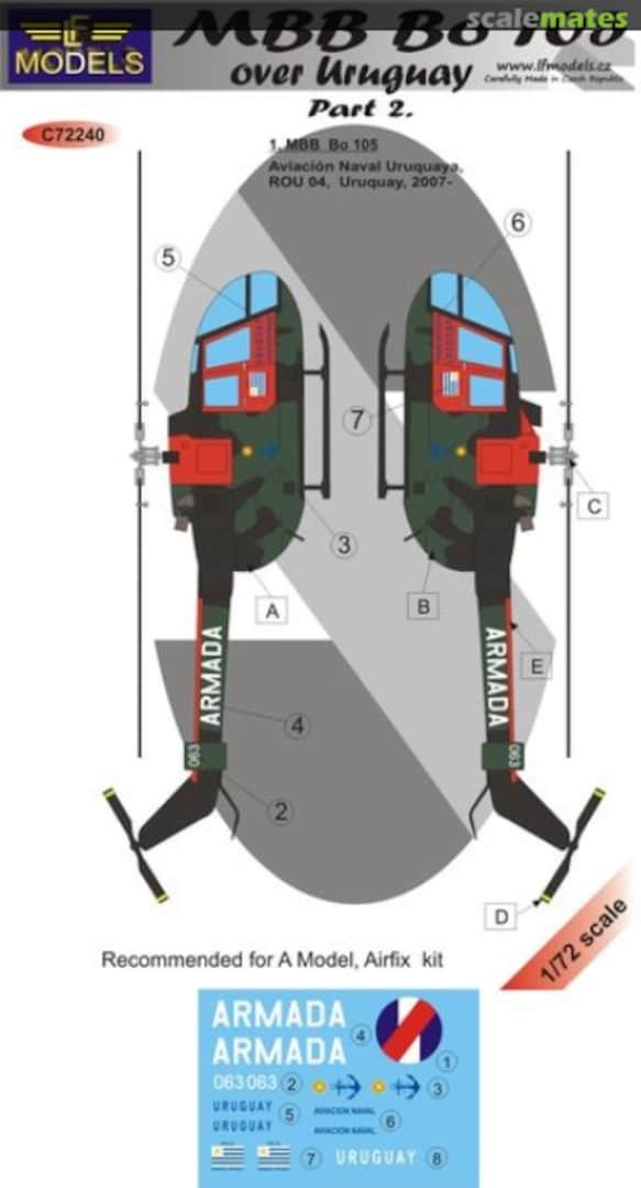 Boxart MBB Bo 105 C72240 LF Models Boxart MBB Bo 105 C72240 LF Models