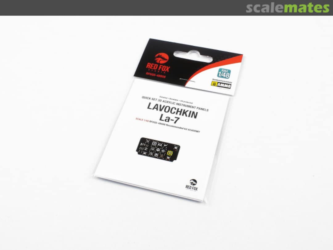Boxart Lavochkin La-7 RFSQS-48008 Red Fox Studio Boxart Lavochkin La-7 RFSQS-48008 Red Fox Studio