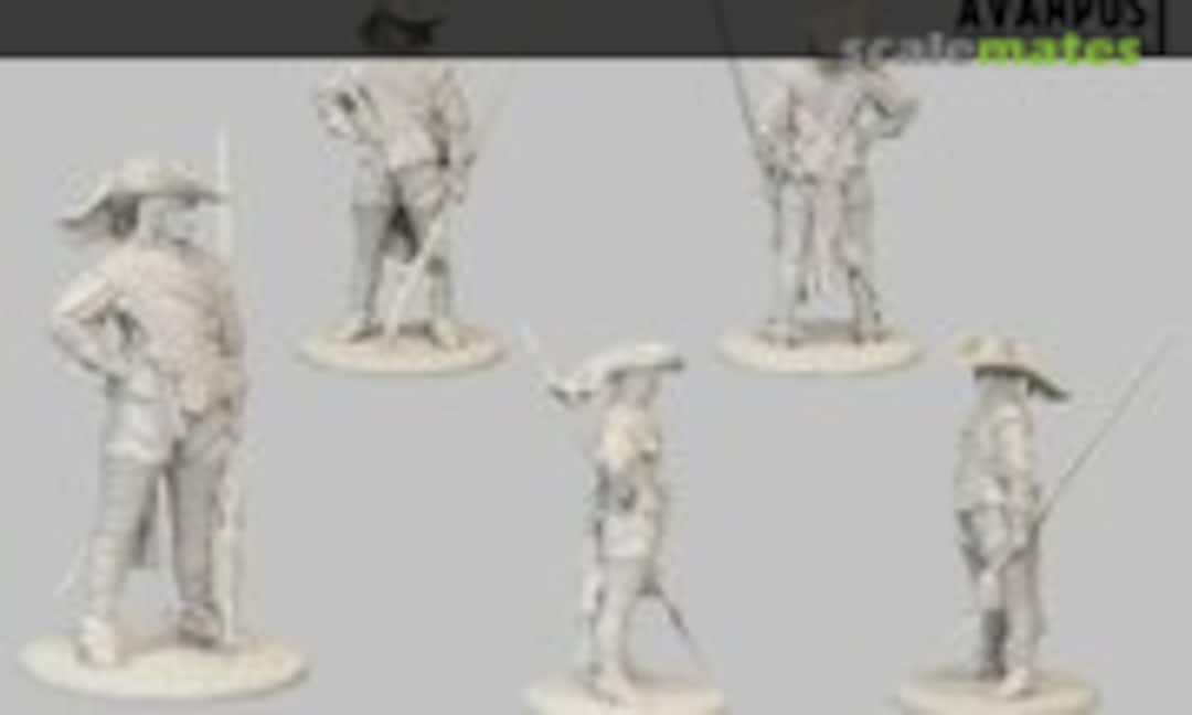 75mm European Officer (Avanpost Historical Miniatures 75.006) 75.006