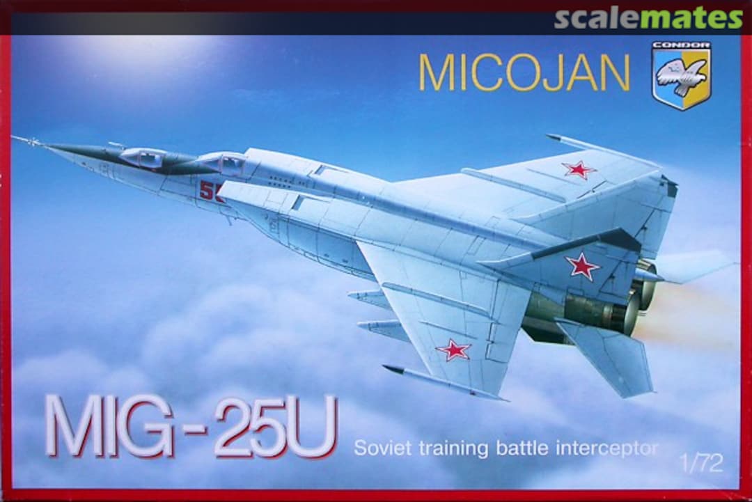 Boxart MiG-25U/PU 72014 Condor Boxart MiG-25U/PU 72014 Condor
